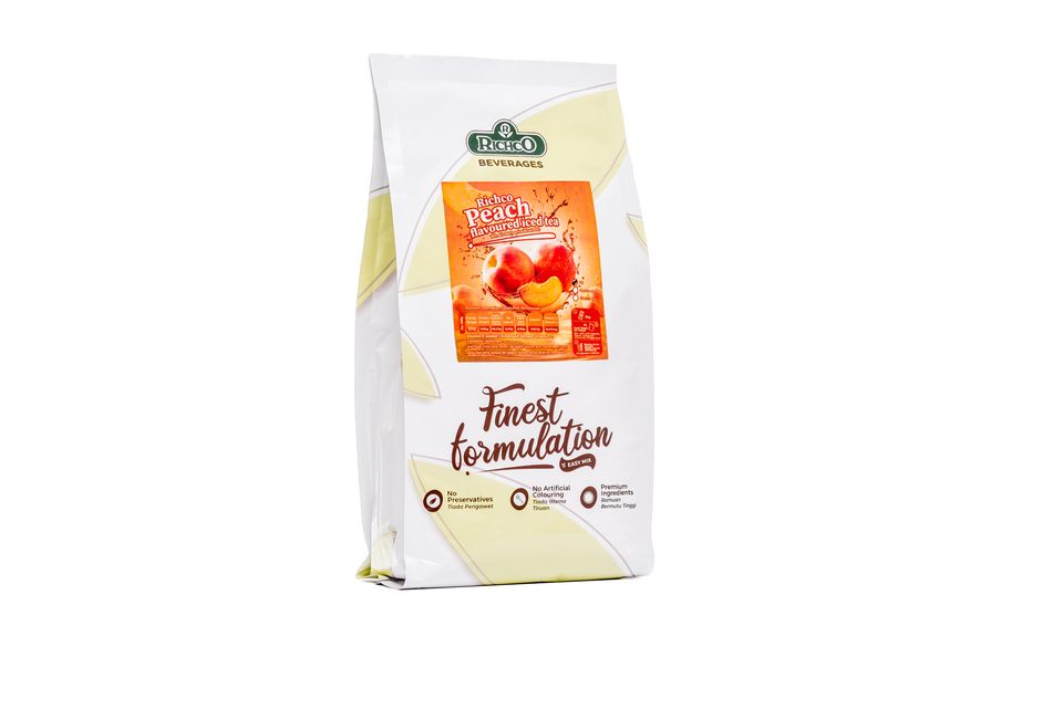 Premix Teh Ais Richco (1kg) - 4 Perisa (Peach, Limau Limau, Serai, Passionfruit)