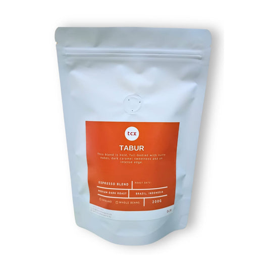 TCX - Tabur (Medium Dark Roast) (200g) Biji Kopi Campuran Espresso