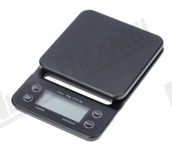 EDO Digital Scale with Timer (190x130x28mm)
