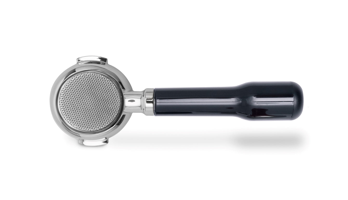 Lelit58 Bottomless Portafilter - Black handle