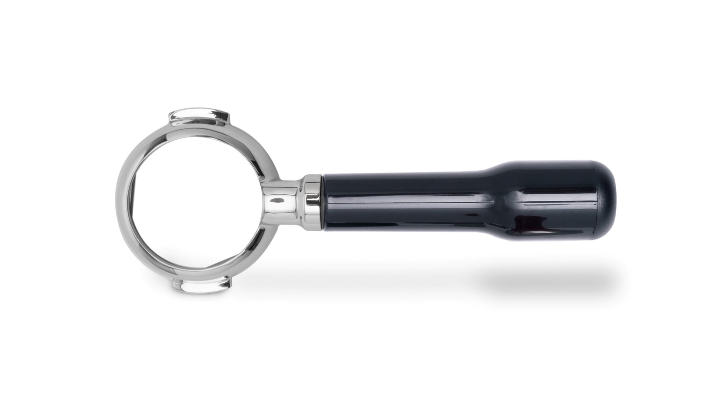 Lelit58 Bottomless Portafilter - Black handle