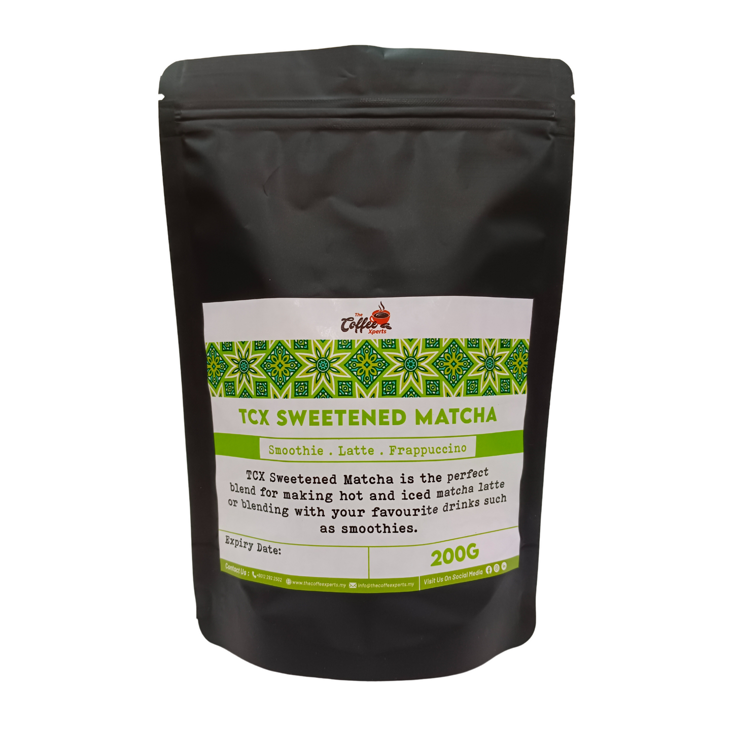 TCX Sweetened Matcha (200g)