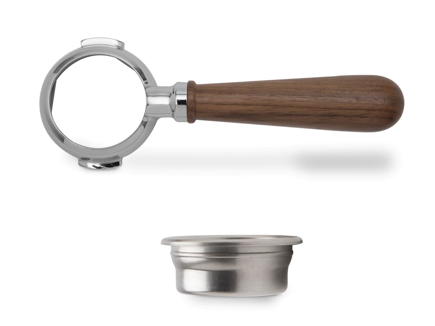 Lelit58 Bottomless Portfilter - Walnut Wood