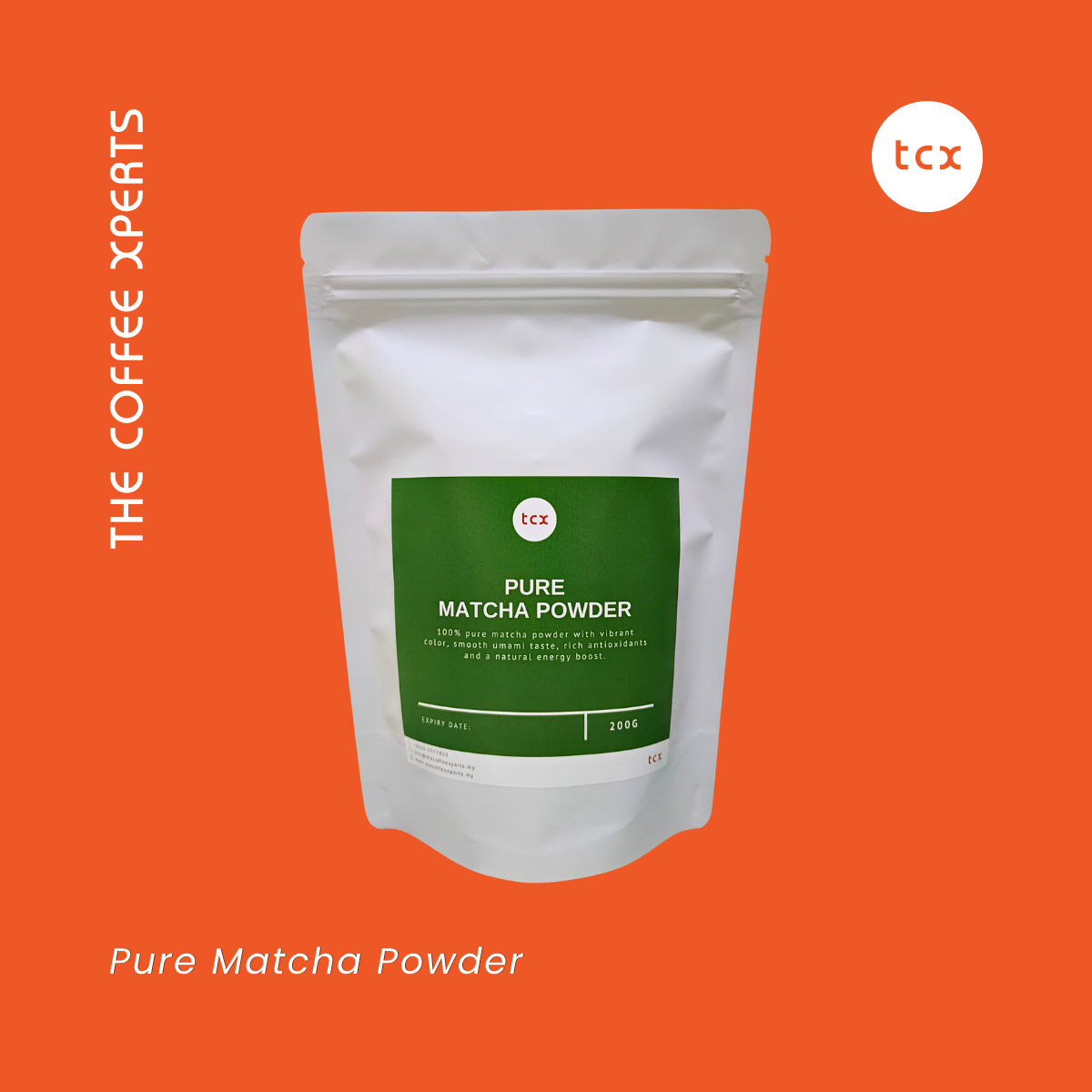 TCX - Pure Matcha Powder (200g)