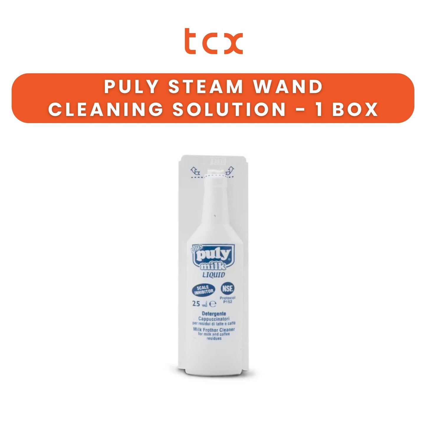 Puly Steam Wand Cleaning Solution (1 box)