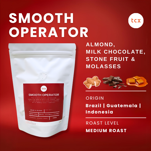 Smooth Operator (Medium Roast) (200g) Arabica Blend Coffee Beans