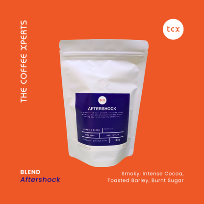 Aftershock (Dark Roast) (200g) Arabica Blend Coffee Beans