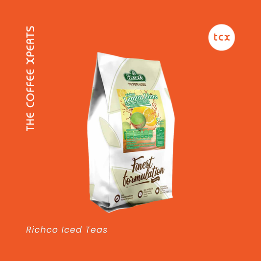 Richco Ice Tea Premix (1kg) - 4 Flavors (Peach, Lemonlime, Lemongrass, Passionfruit)