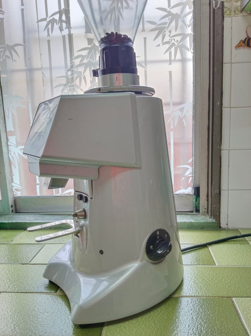 [Used, Second Hand] Fiorenzato F64E Coffee Grinder - Silver