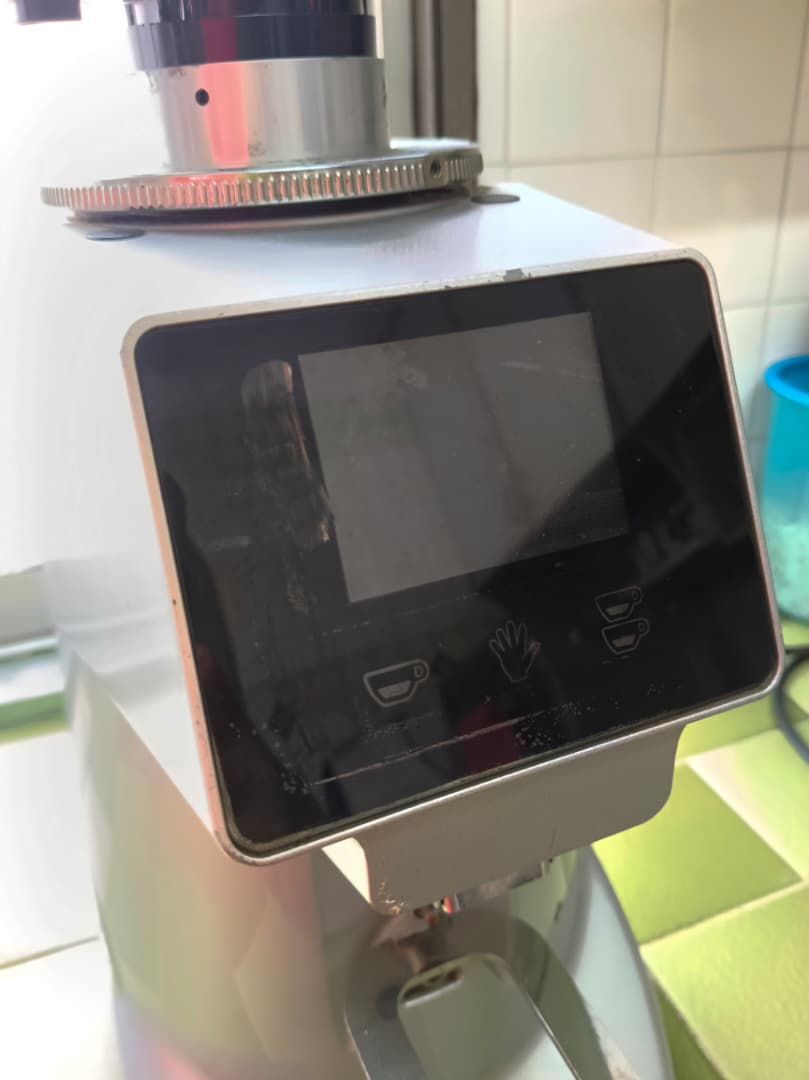 [Used, Second Hand] Fiorenzato F64E Coffee Grinder - Silver