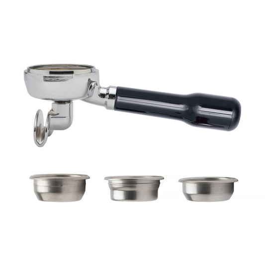 Lelit58 2 Ways Portafilter - Black Handle