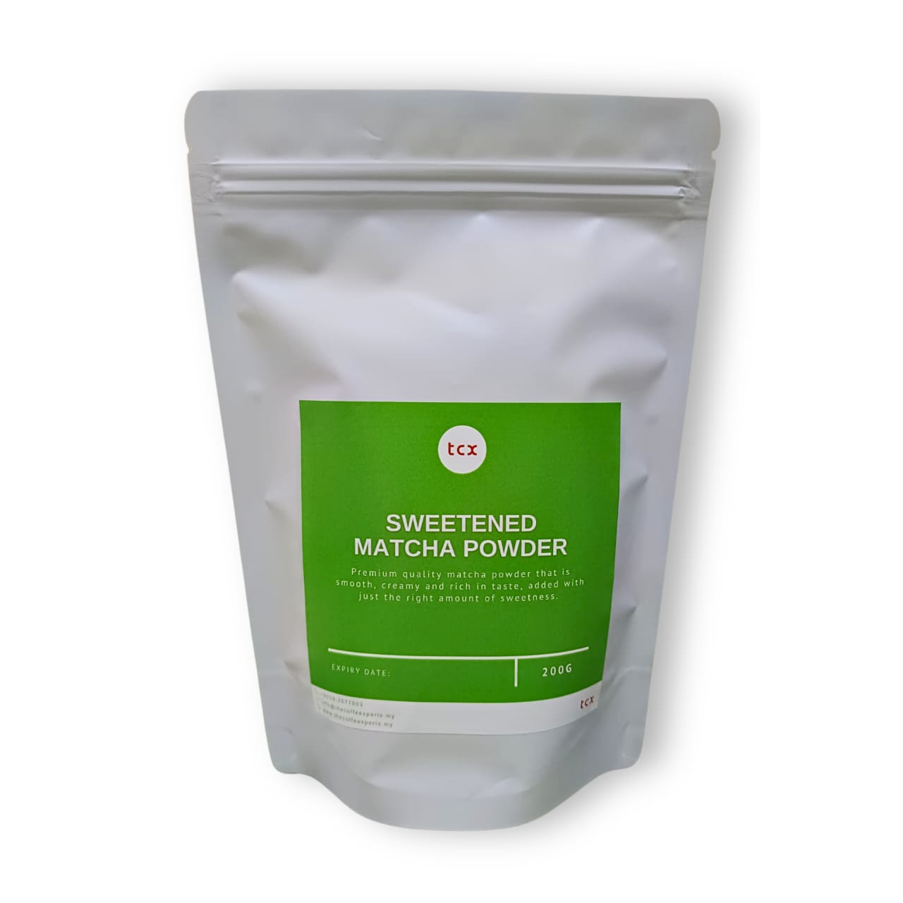 TCX - Sweetened Matcha Powder  (200g)