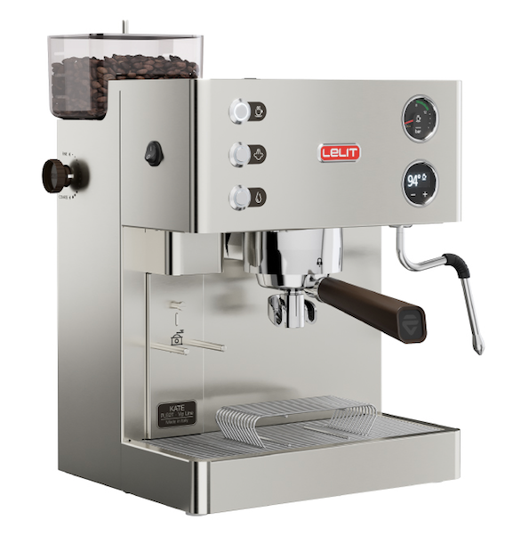 Lelit Kate Espresso Machine with Built-in Grinder